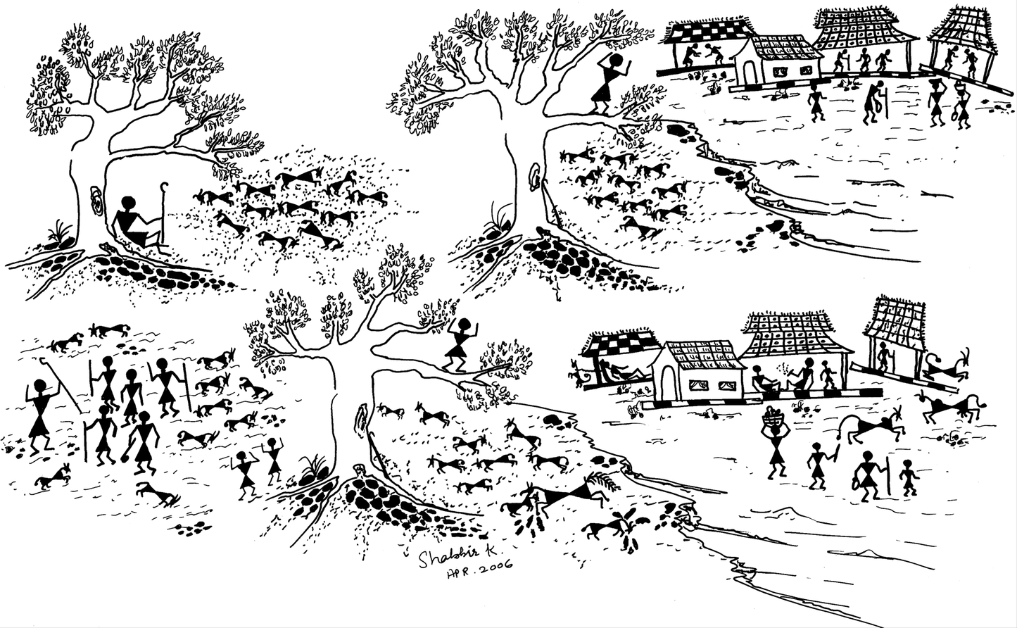 Village Scene
